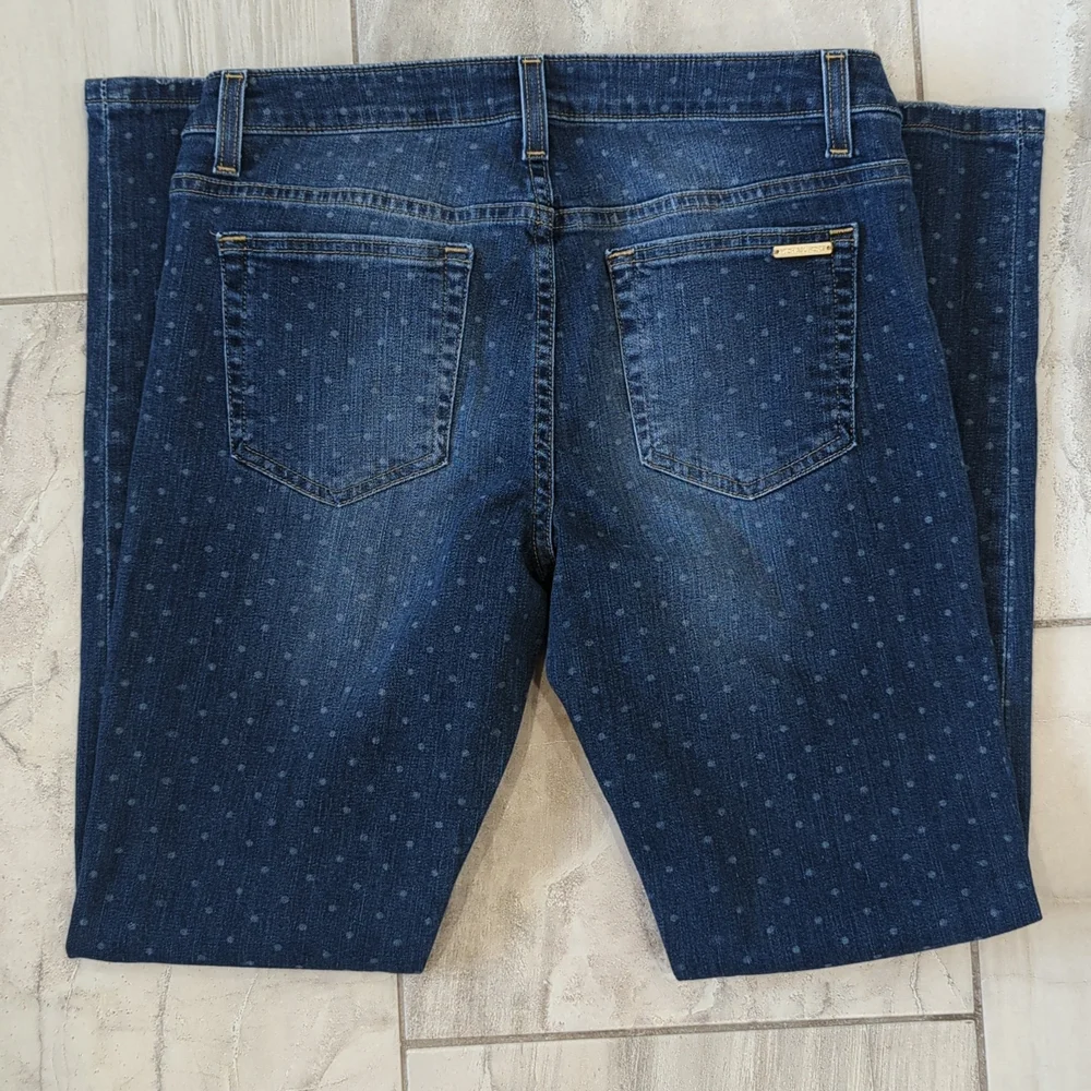 MICHAEL Michael Kors Dark Blue Skinny Jeans - Picture 3 of 8